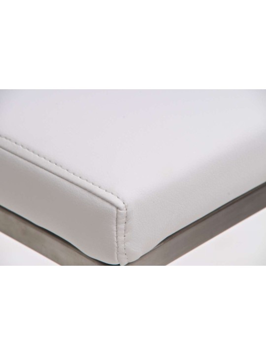 Barkruk Panama E kunstleer, wit