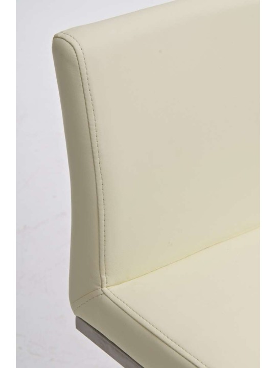 Barkruk Panama E kunstleer, crème