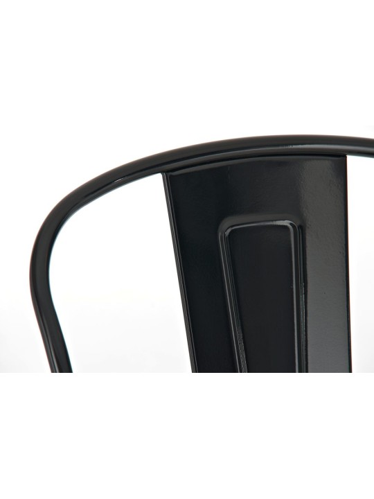 Barkruk Aiden, zwart