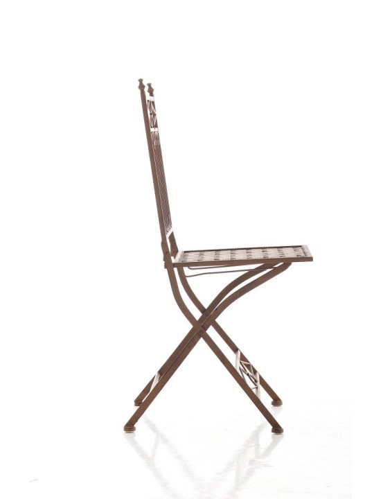 Klapstoel Asina, antiek bruin