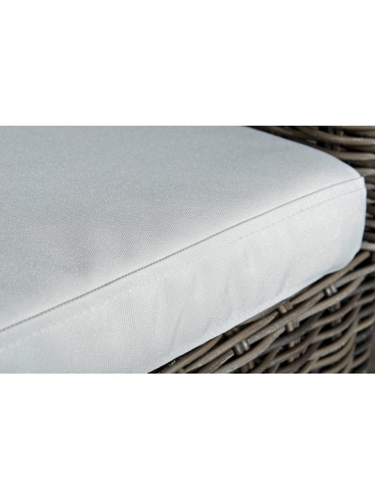 Stoel Fontana / Saint Marlo Crème 5mm, grijs gemêleerd Stoel Fontana / Saint Marlo Crème 5mm, grijs gemêleerd