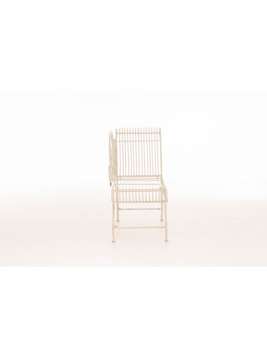 Tuinbank Karma, antiek crème