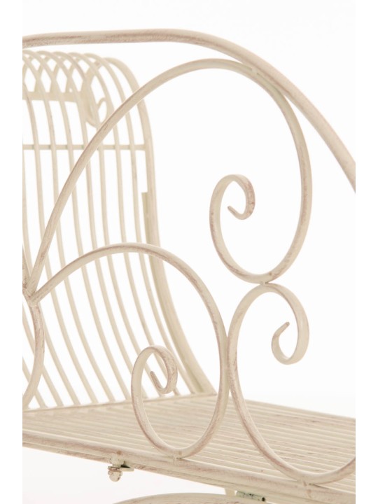 Tuinbank Karma, antiek crème