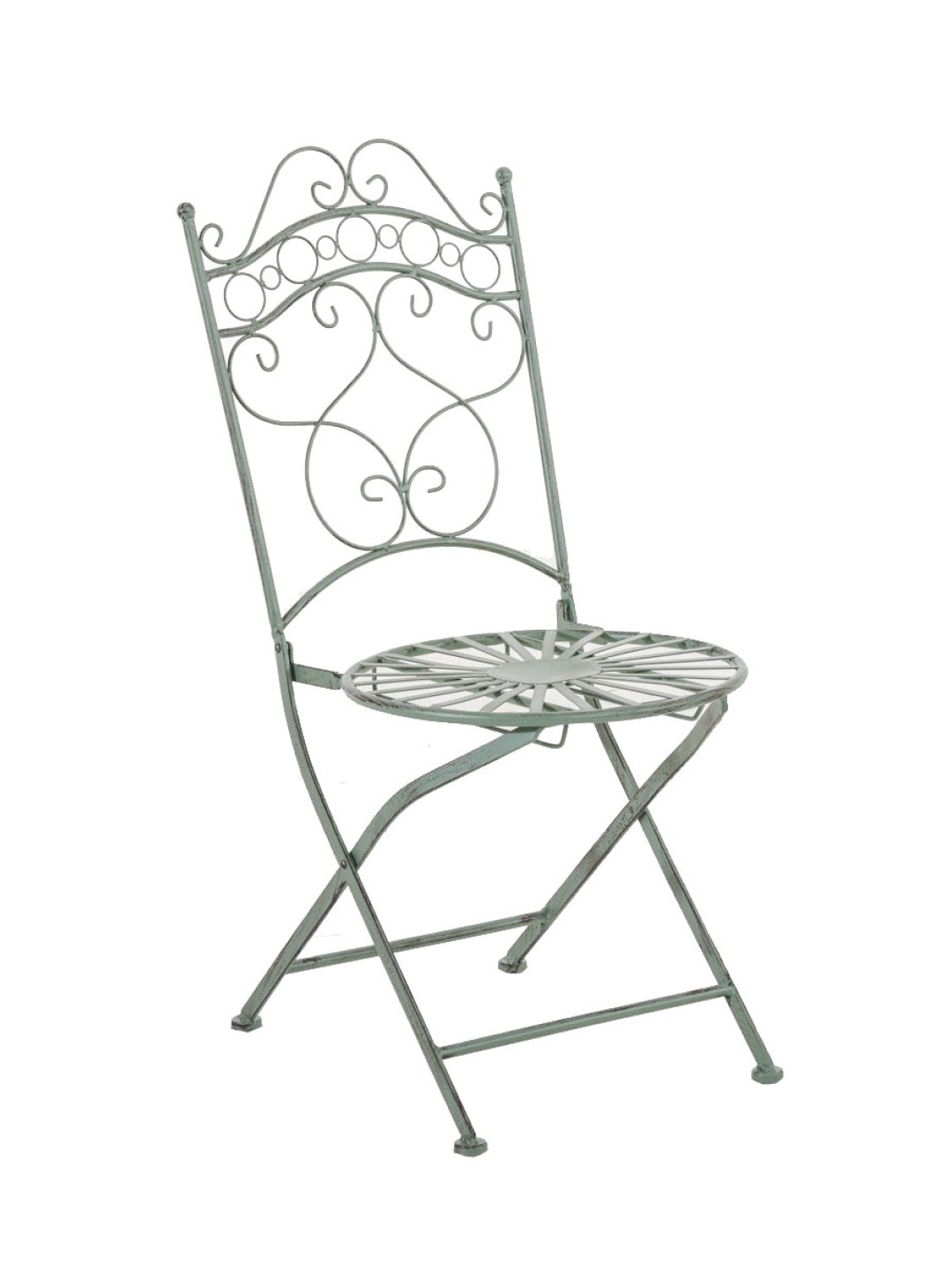 Voorzitter Indra, antiek groen