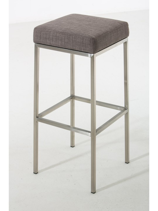 Barkruk Montreal E85 stof, grijs