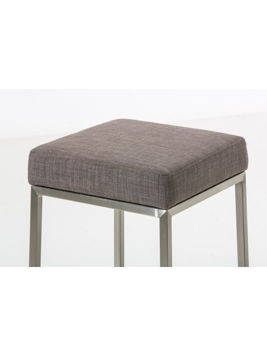 Barkruk Montreal E85 stof, grijs