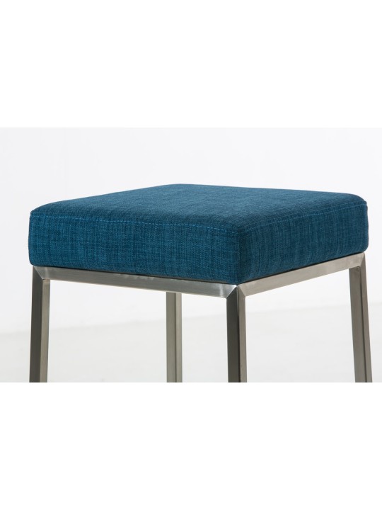 Barkruk Montreal E85 stof, blauw