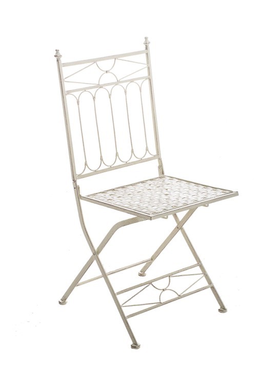 Klapstoel ASINA, antiek crème