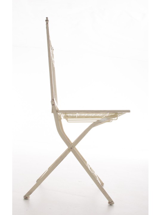 Klapstoel ASINA, antiek crème