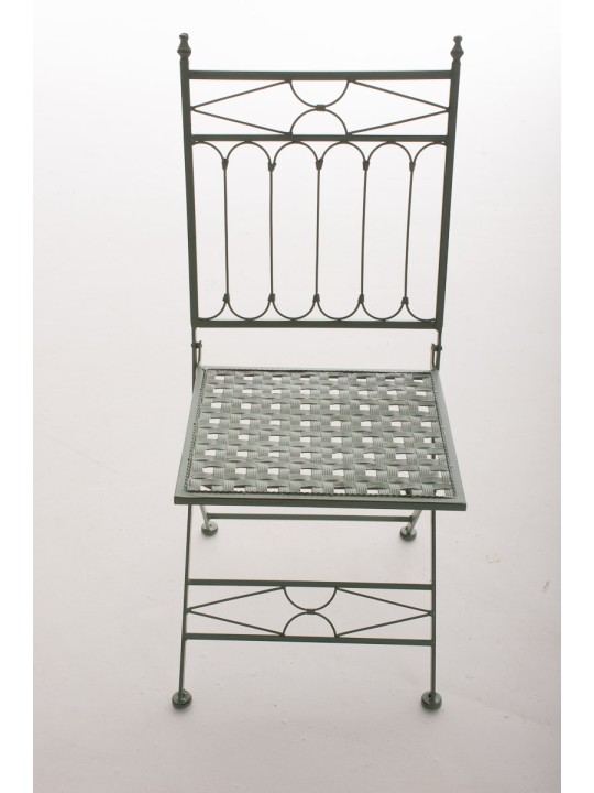 Klapstoel ASINA, antiek groen