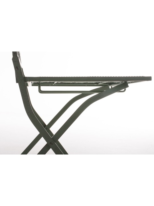 Klapstoel ASINA, antiek groen