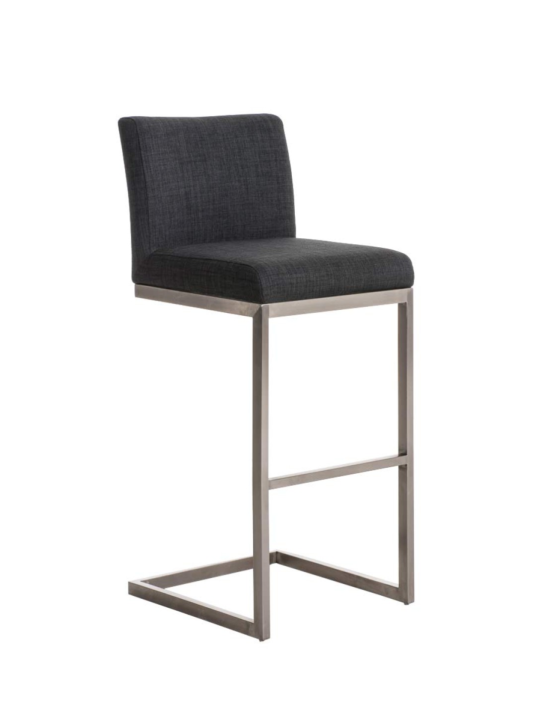 Barkruk Paros stof, donkergrijs