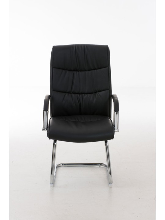 Bezoekersstoel Caro, zwart