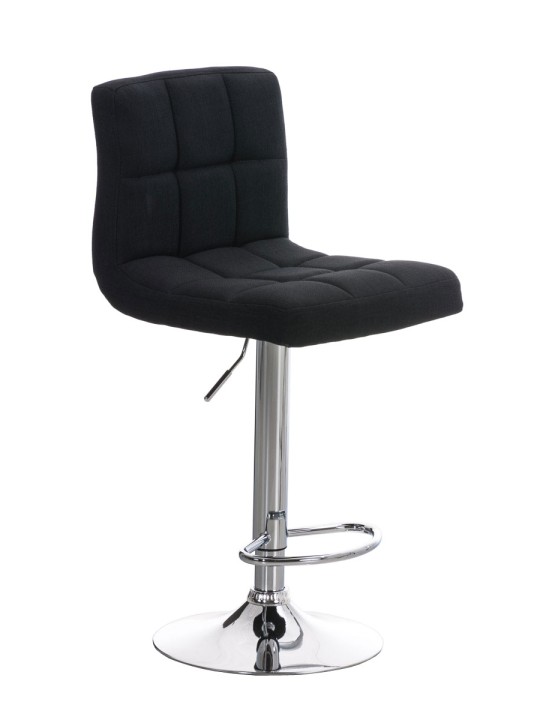 Barkruk Peru STOF C, zwart