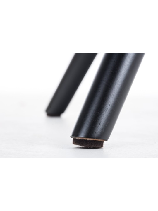 Stoel Pegleg Stof Rond, blauw Stoel Pegleg Stof Rond, blauw