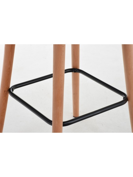 Barkruk Lincoln stof, crème