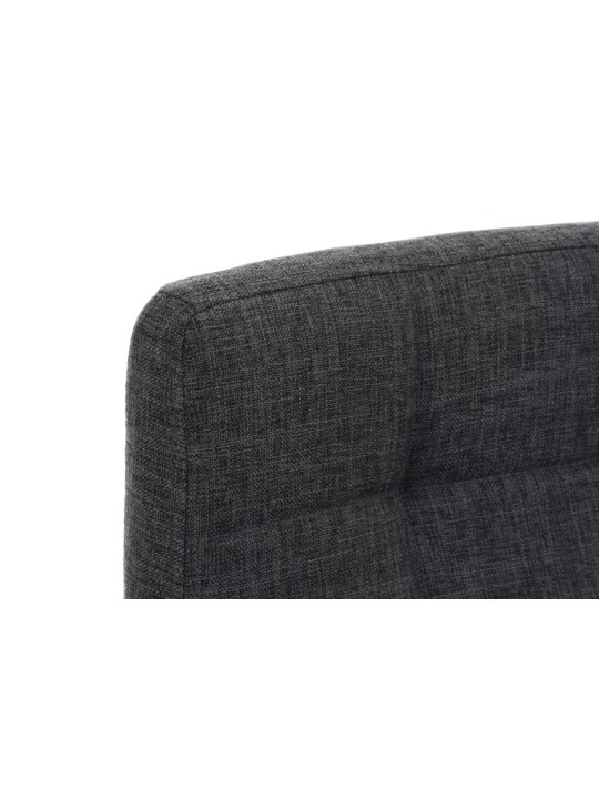 Barkruk Lincoln stof, lichtgrijs