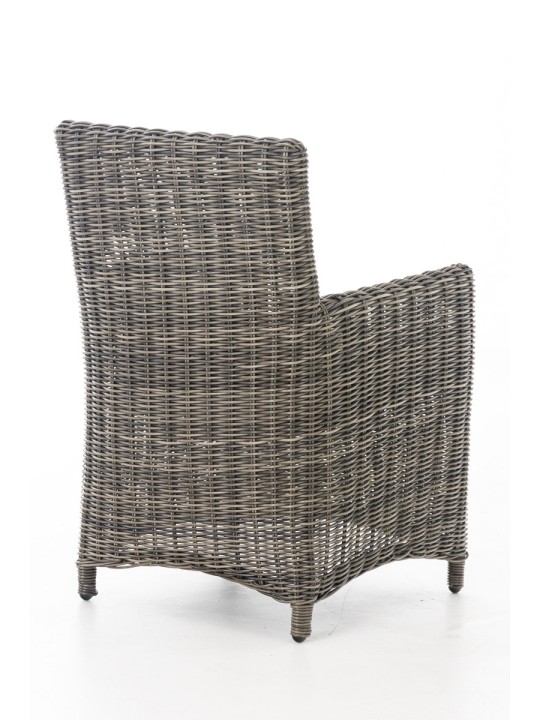 Stoel Fontana / Sankt Marlo Antraciet 5mm, grijs gemêleerd