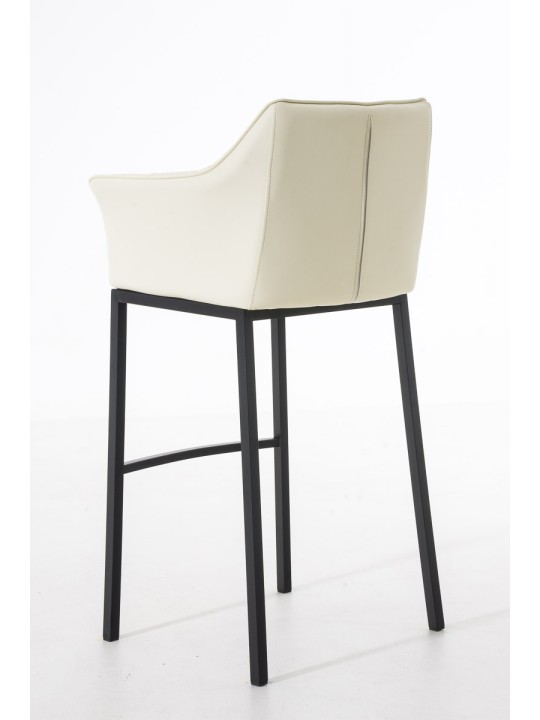 Barkruk Damaso B met 4-poots frame, crème Barkruk Damaso B met 4-poots frame, crème