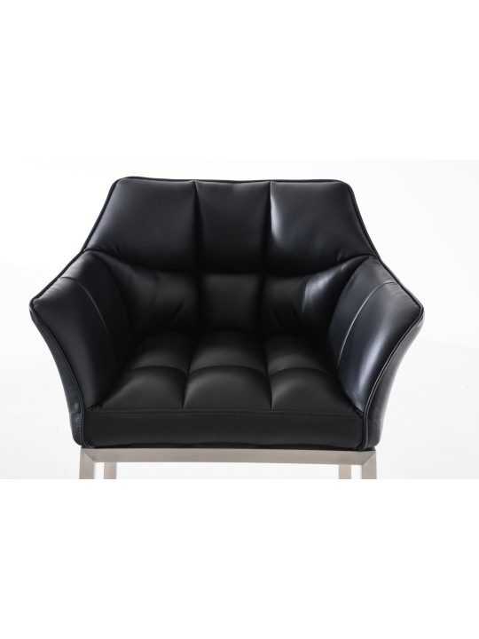 Barkruk Damaso E met 4-poots frame, zwart Barkruk Damaso E met 4-poots frame, zwart