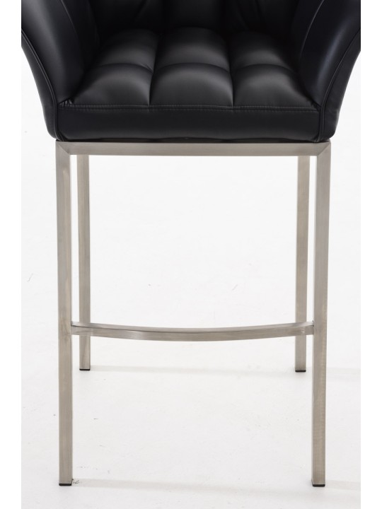 Barkruk Damaso E met 4-poots frame, zwart Barkruk Damaso E met 4-poots frame, zwart