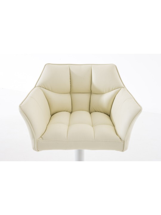 Barkruk Damaso W, crème