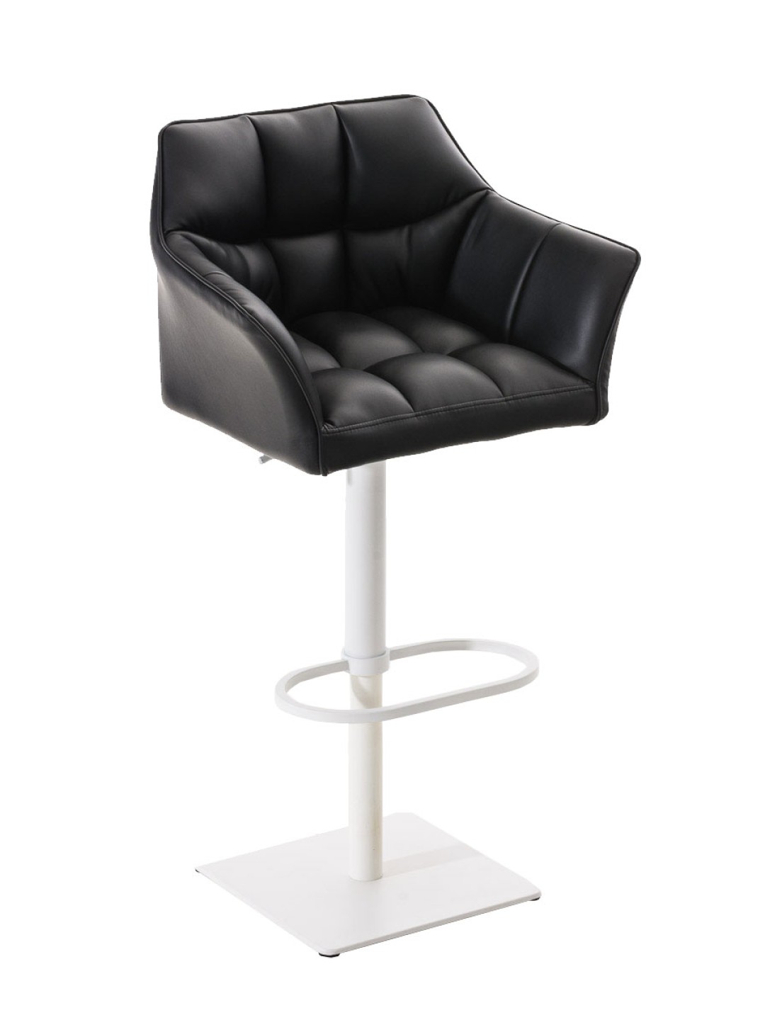 Barkruk Damaso W, zwart