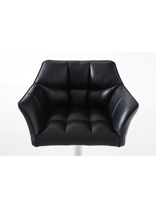 Barkruk Damaso W, zwart