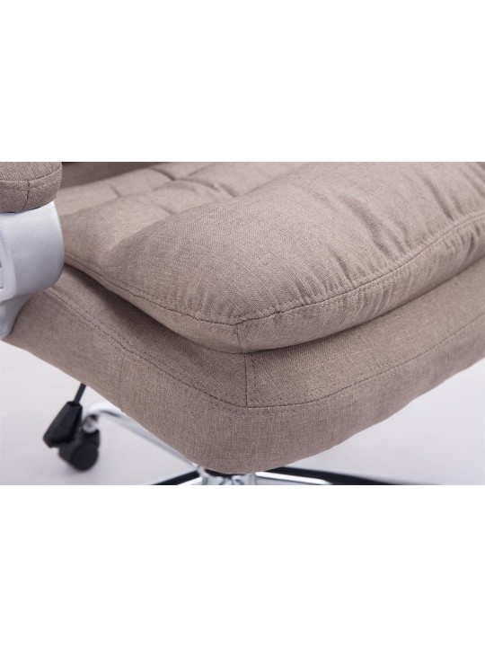 Bureaustoel BIG Vancouver stof, taupe