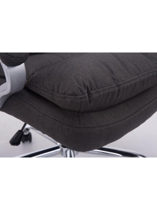 Bureaustoel BIG Vancouver stof, donkergrijs