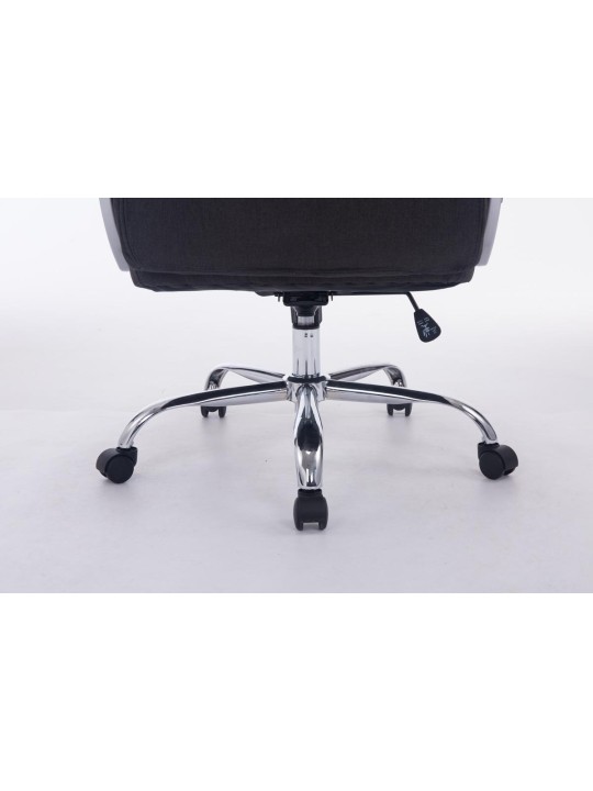 Bureaustoel BIG Vancouver stof, donkergrijs