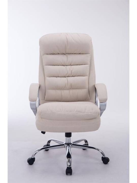 Bureaustoel BIG Vancouver stof, crème