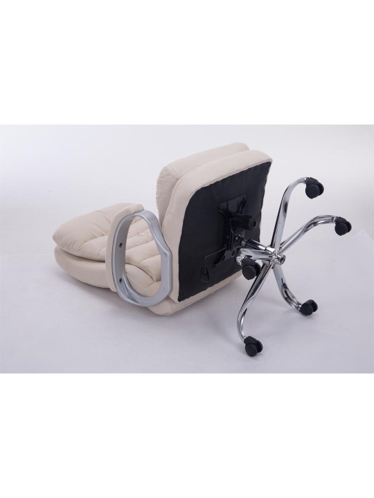 Bureaustoel BIG Vancouver stof, crème