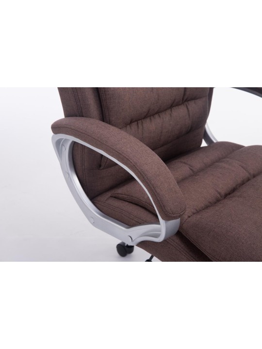 Bureaustoel BIG Vancouver stof, bruin