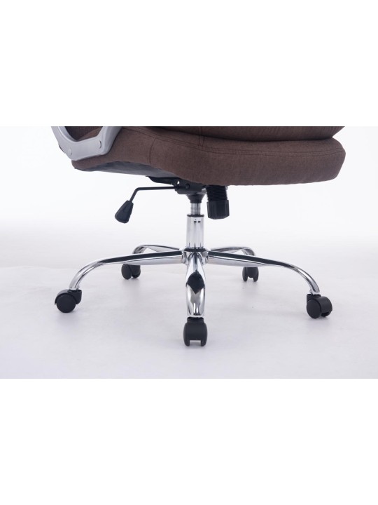 Bureaustoel BIG Vancouver stof, bruin