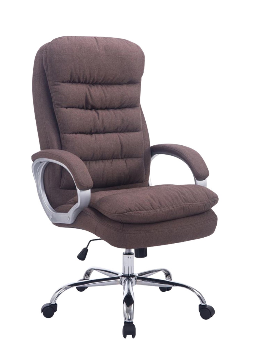 Bureaustoel BIG Vancouver stof, bruin