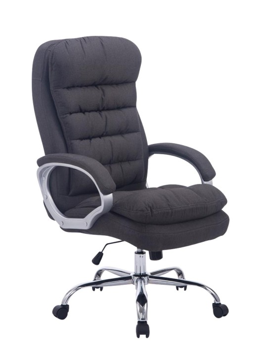 Bureaustoel BIG Vancouver stof, donkergrijs