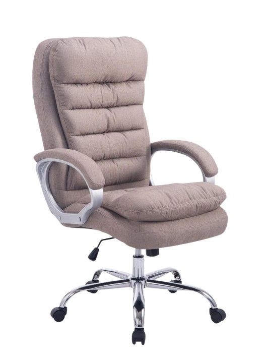 Bureaustoel BIG Vancouver stof, taupe