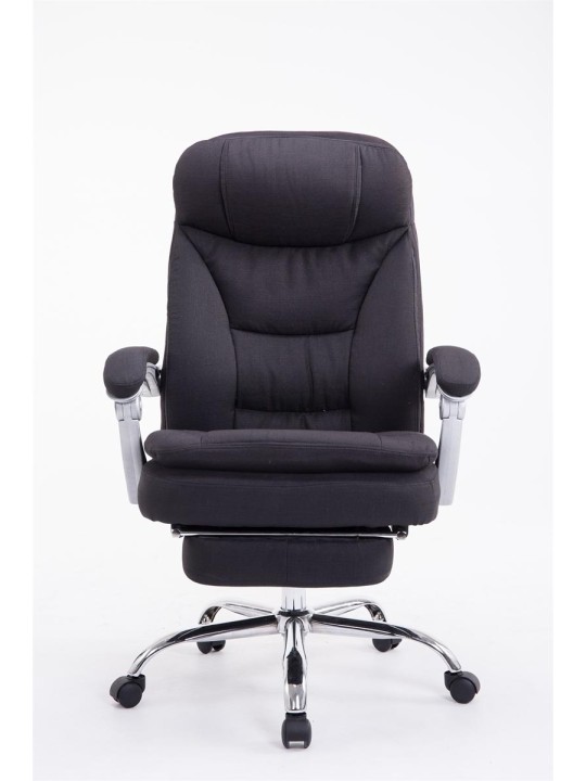 XL bureaustoel Troy stof, zwart XL bureaustoel Troy stof, zwart