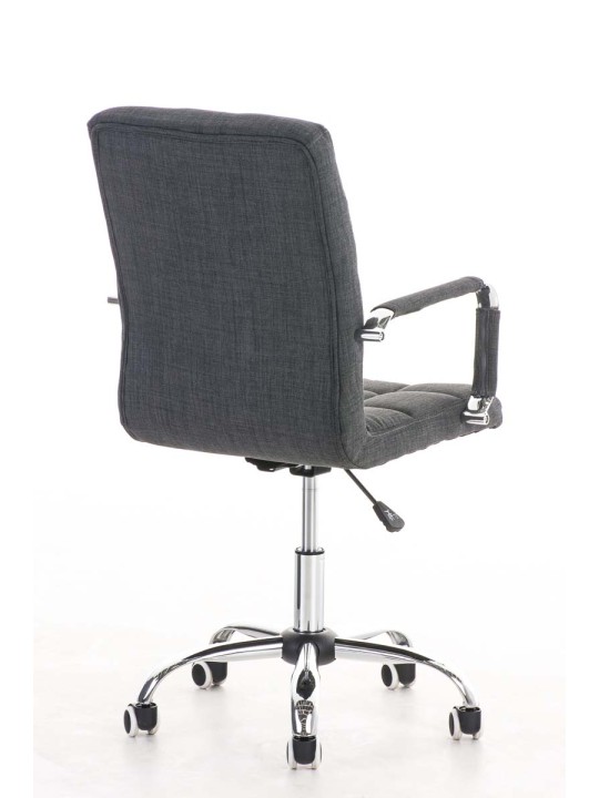 Bureaustoel Deli V2 stof, grijs