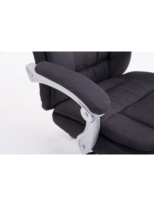 XL bureaustoel Troy stof, zwart XL bureaustoel Troy stof, zwart