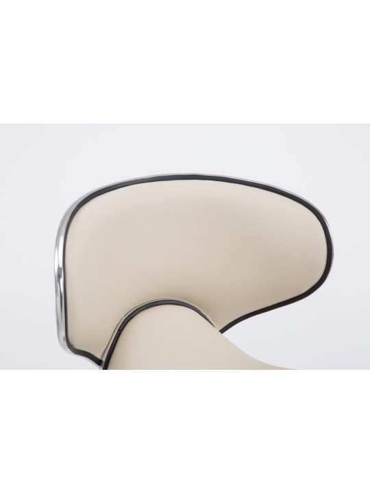 Barkruk Las Vegas V2 chroom, crème Barkruk Las Vegas V2 chroom, crème