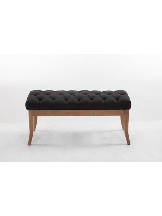 Bank Ramses stof antiek-licht 100, donkergrijs Bank Ramses stof antiek-licht 100, donkergrijs