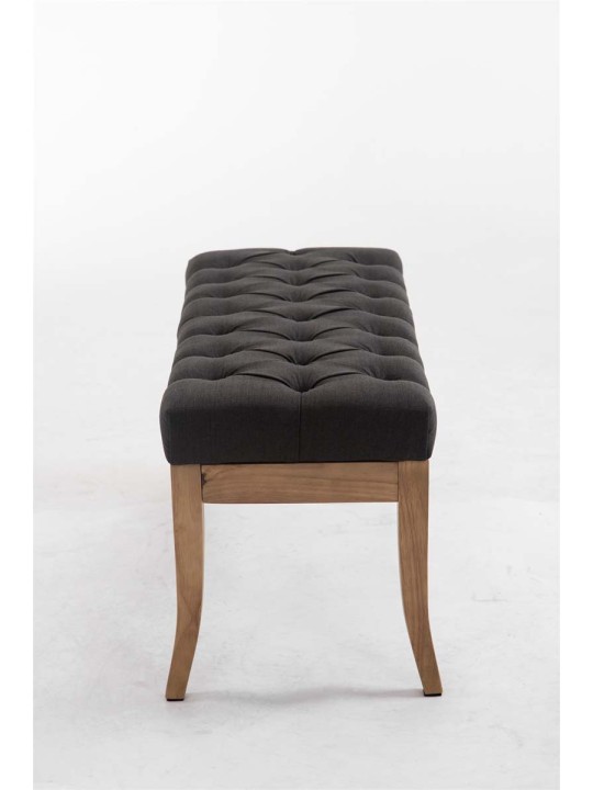 Bank Ramses stof antiek-licht 100, donkergrijs Bank Ramses stof antiek-licht 100, donkergrijs