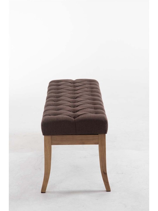Bank Ramses stof antiek-licht 120, bruin Bank Ramses stof antiek-licht 120, bruin
