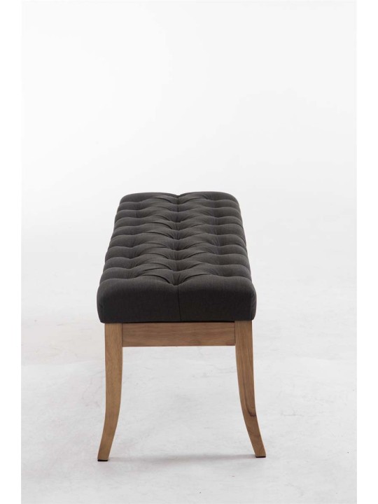 Bank Ramses stof antiek-licht 120, donkergrijs Bank Ramses stof antiek-licht 120, donkergrijs