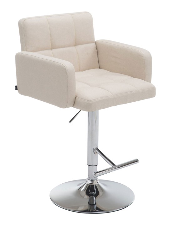 Barkruk Los Angeles stof C, crème Barkruk Los Angeles stof C, crème