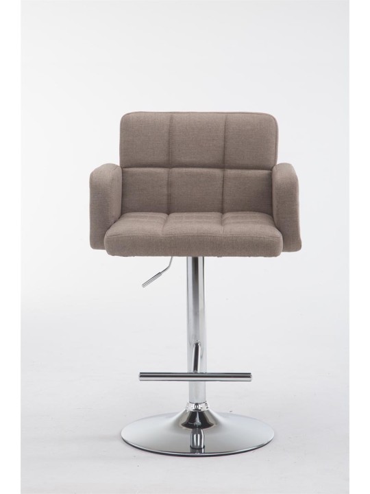 Barkruk Los Angeles stof C, taupe