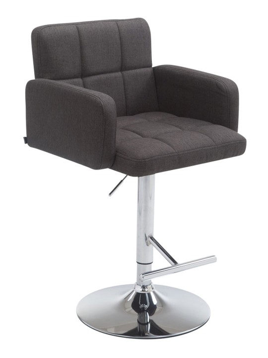 Barkruk Los Angeles stof C, donkergrijs Barkruk Los Angeles stof C, donkergrijs