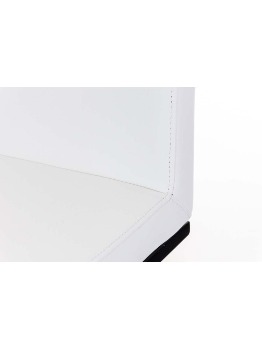 Barkruk Panama B kunstleer, wit Barkruk Panama B kunstleer, wit